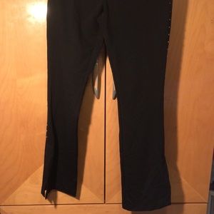 Express studded slacks with ankle slits